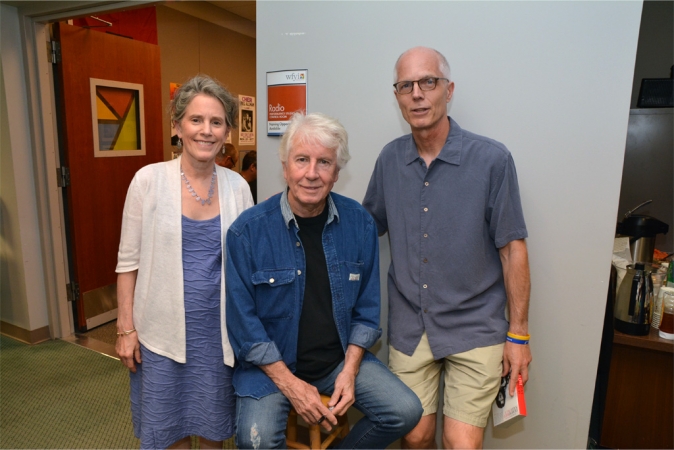 Graham Nash visits with INner Circle donors following his Small Studio Session recording