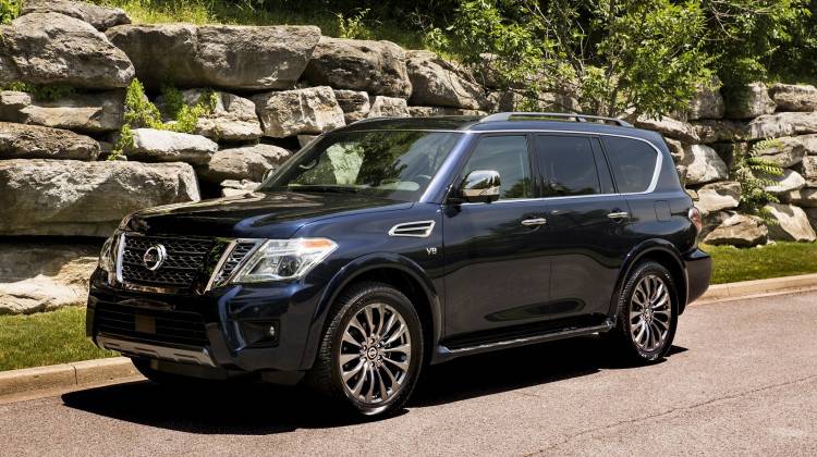 The 2020 Nissan Armada has a base price of $47,100, or $71,730 as tested. (Provided by Nissan)