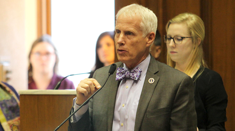 Rep. Bob Behning (R-Indianapolis) is the chairman of the House Education committee. - Lauren Chapman/IPB News