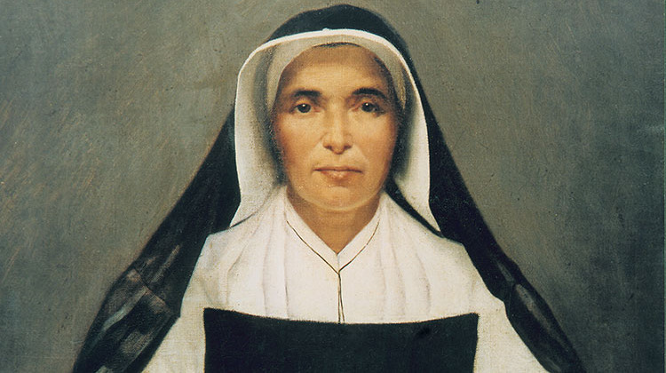In 1840, St. Mother Theodore Guerin and five companions traveled from France to serve the Catholic community in Indiana.  - Archives of the Sisters of Providence of Saint Mary-of-the-Woods