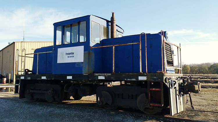Harbor Rail Services of Pasadena, California offered to donate this 71-year-old GE 45-ton locomotive when it closed its railcar repair shop in Clinton, Indiana last year. - Courtesy Wabash Valley Railroad Museum/via Facebook