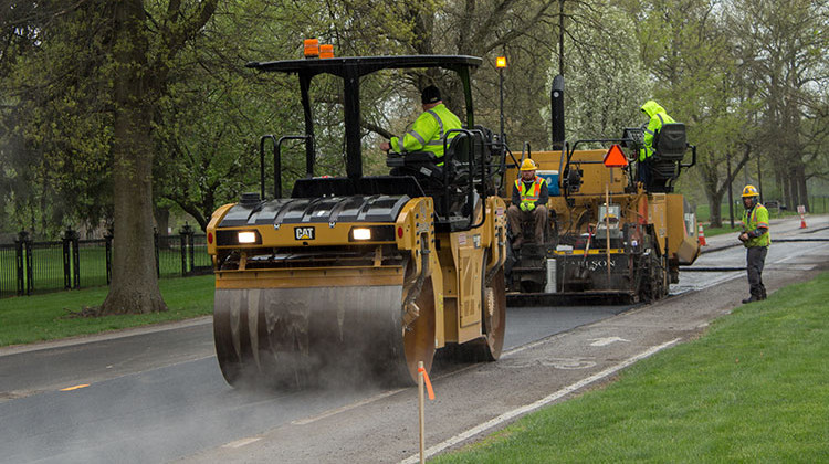 Indianapolis is projected to see a net gain of about $12 million for road projects next year, an increase of about 23% from 2019. - FILE PHOTO: Drew Daudelin/WFYI