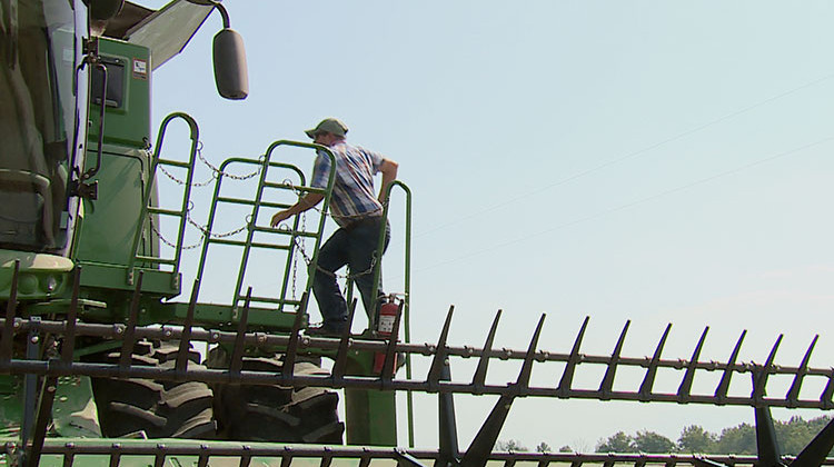 A Day In The Fields With A Hoosier Farmer During Harvest