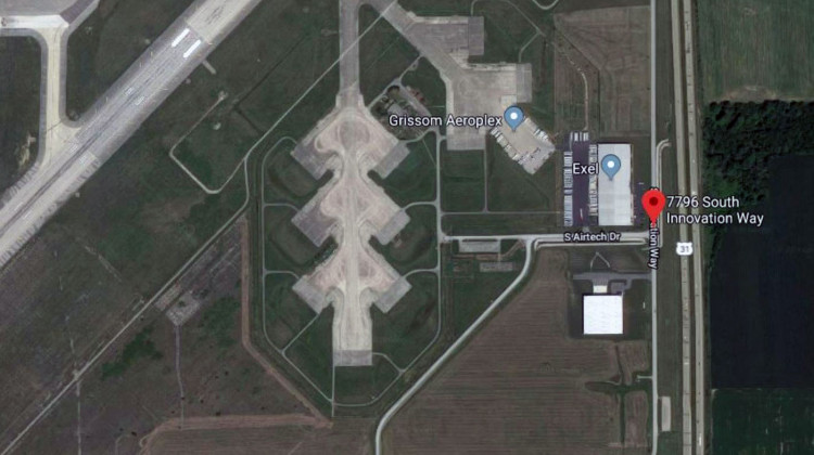 Arizona Isotopes Research Corp. is locating near Grissom Air Reserve Base to get its products to market quickly. - Google Maps