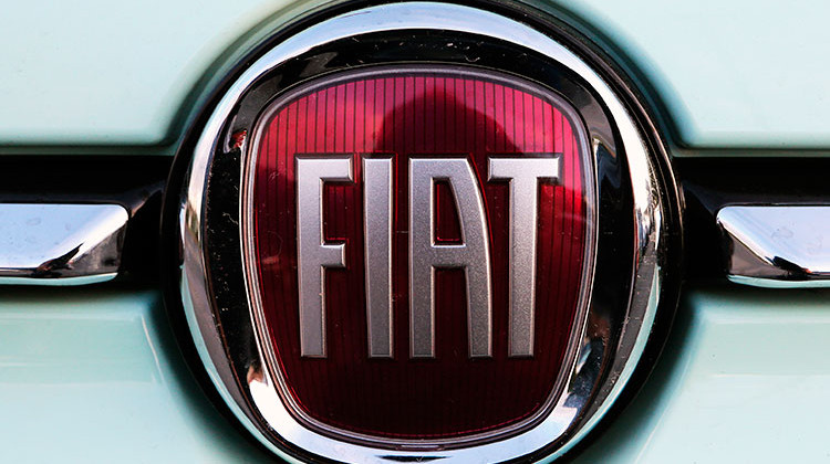 A Fiat logo pictured on a car in Bayonne, southwestern France, Thursday, Oct.31, 2019. - AP Photo/Bob Edme