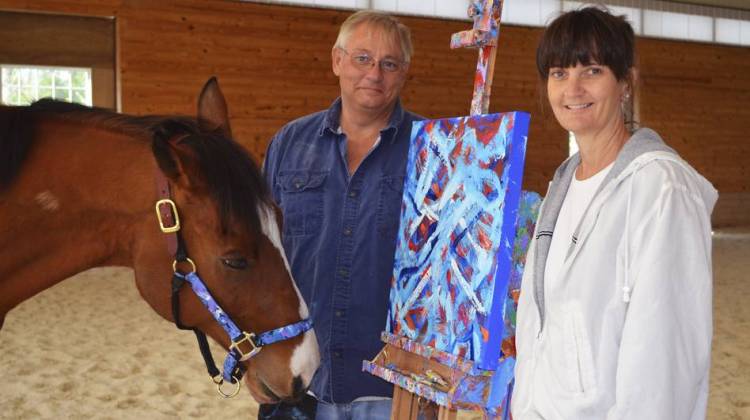 The Horse Who Picked Up A Paintbrush