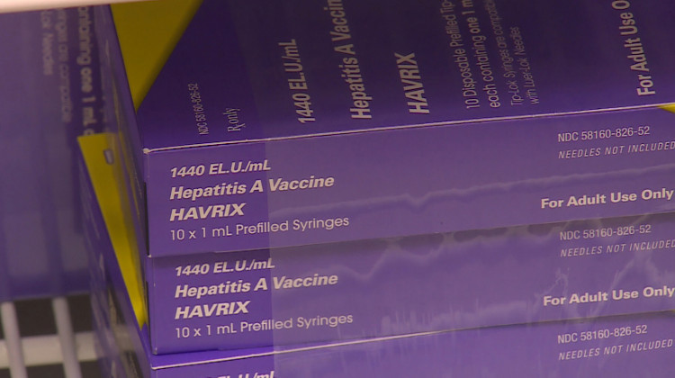 Nearly 2,000 hepatitis A vaccinations have been administered in Wayne County since the outbreak began. - Barbara Brosher/WFIU-WTIU News, File