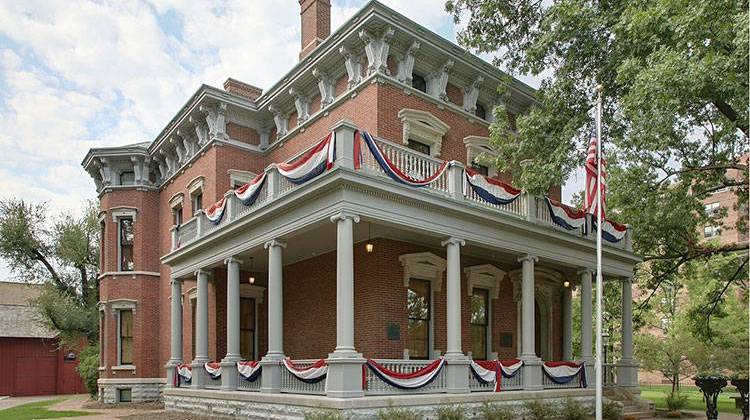 The Benjamin Harrison Presidential Site is a museum dedicated to Indiana's only president, who served one term. - Daniel Schwen/CC-BY-SA-4.0