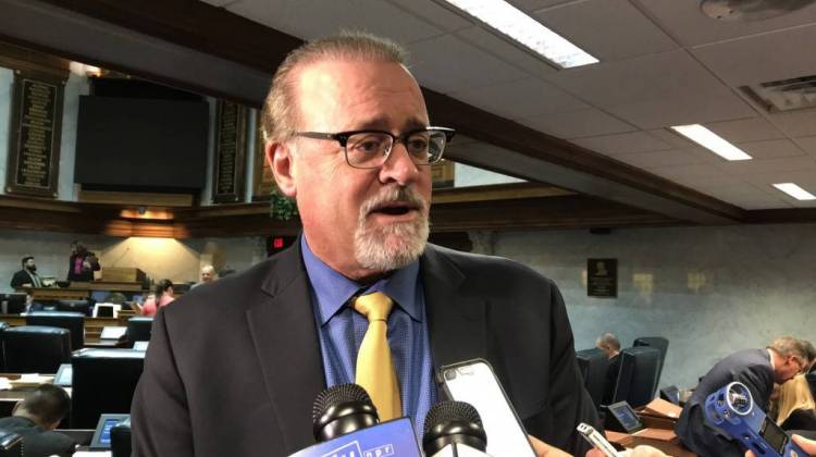 Sen. David Long says he has doubts about a measure to eliminate background checks at all gun purchases for some Indiana gun license holders. - Brandon Smith/IPB News