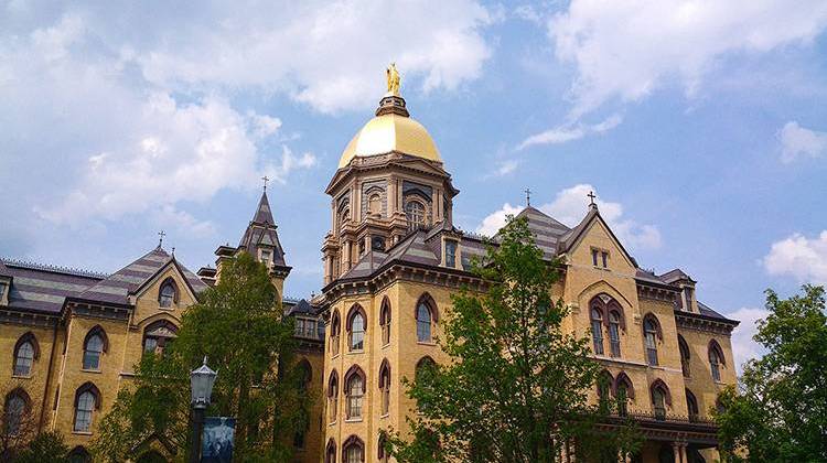 Notre Dame Recreates Historic Walk To Celebrate Anniversary