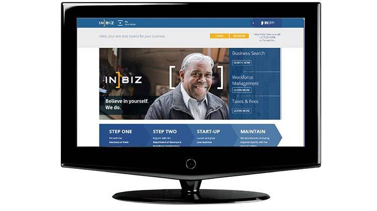 INBiz is a web resource for Hoosier businesses to connect with state agencies.