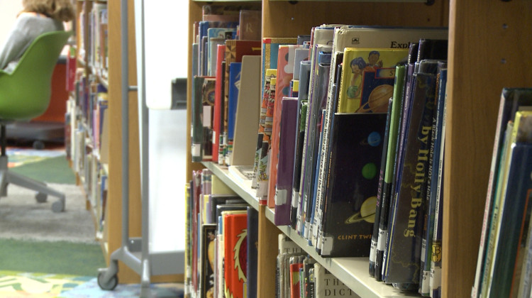 in 2018, half of Indiana students didn’t have a librarian at their schools, according to a report from the Indiana Library Federation.  - Becca Costello/WFIU/WTIU