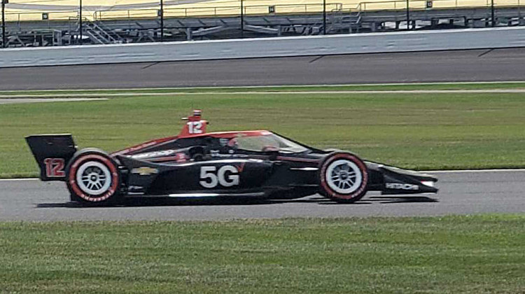 Will Power drove to his fifth victory on the Indianapolis Motor Speedway's road course during Saturday's Indianapolis Grand Prix. - Samantha Horton/IPB News