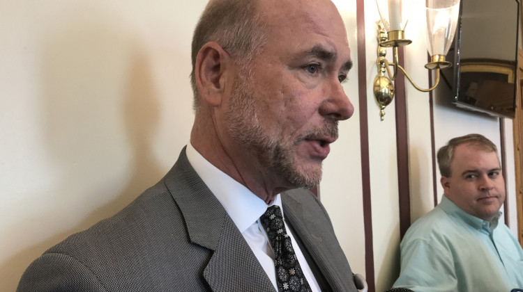 House Speaker Brian Bosma (R-Indianapolis) says he’s still not prepared to move forward with a total abortion ban in Indiana. - FILE: Brandon Smith/IPB News