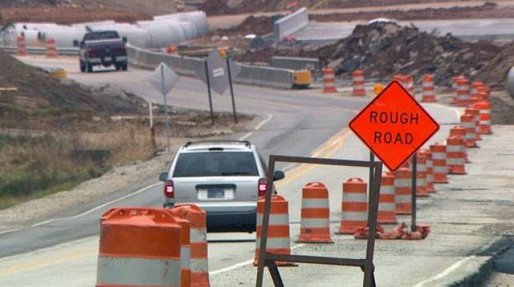 I-69 Section 5 was originally scheduled to be complete in October. Now the target completion date is June 2017. - WFIU/WTIU News