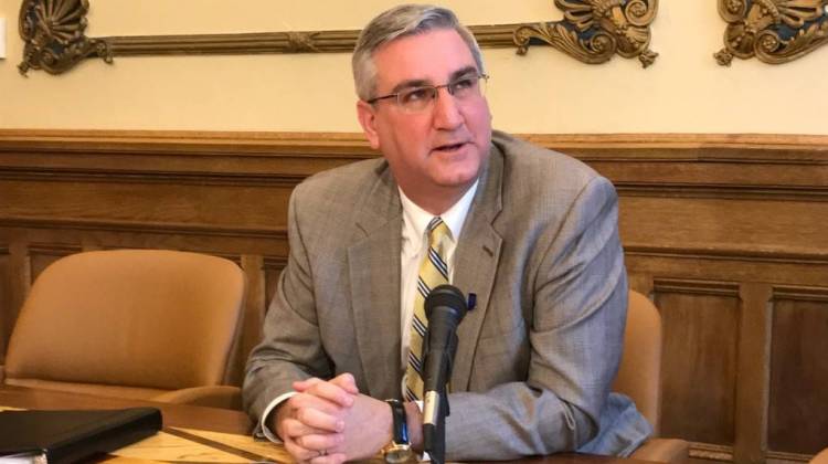 Gov. Eric Holcomb plans to announce modifications to Indiana's "Stay-at-Home" order on Friday. - FILE PHOTO: Brandon Smith/IPB News