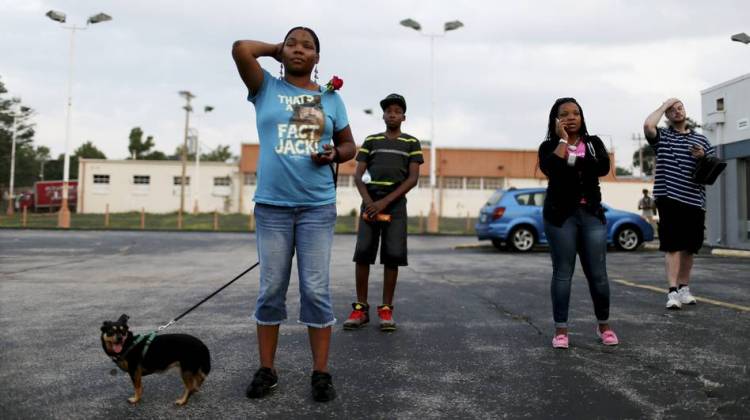 In Ferguson, Mo., A City Meets The Spotlight