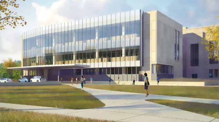 The Indiana University Board of Trustees approved the design schematic of the 45,000-square-foot, $21.6 million expansion to the Indiana University School of Dentistry. - Indiana University