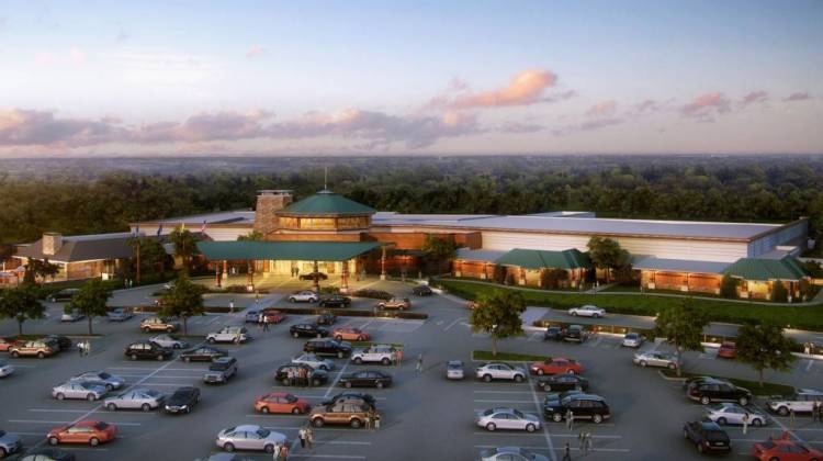 An artist's rendering of the South Bend Four Winds Casino. - Provided photo