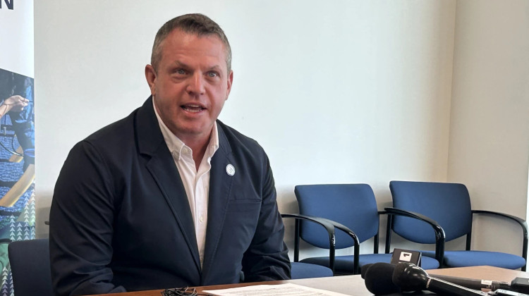 Kentucky Education Commissioner Jason Glass announced on Monday, July 31, 2023 that he will resign over new state restrictions on LGBTQ+ students. Glass’ last day will be Sept. 29. - Jess Clark
/
LPM