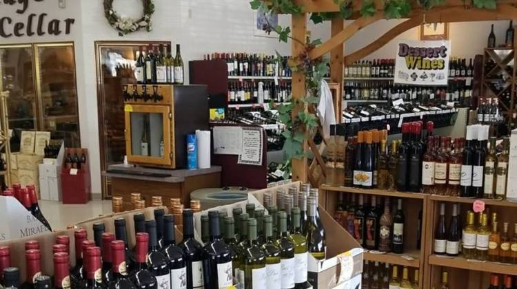 Sunday alcohol sales begin at West Lafayette's Village Bottle Shoppe. - Samantha Horton/IPB News