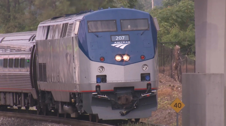 Amtrak service could be developed between Indianapolis and Louisville if a new planning grant application is approved. - FILE PHOTO: Seth Tackett/WTIU