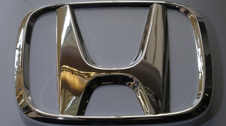 The Honda logo is seen on display at the 2020 Pittsburgh International Auto Show, Thursday, Feb. 13, 2020, in Pittsburgh. Honda is recalling over 1.4 million vehicles in the U.S. to repair drive shafts that can break, window switches that can overheat and a software flaw.  - AP Photo/Gene J. Puskar