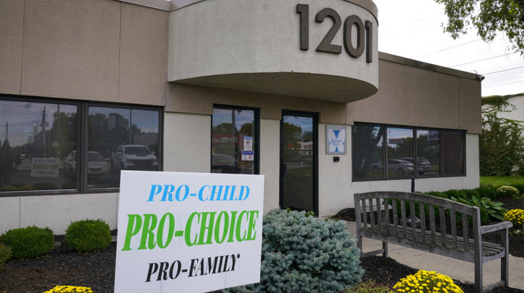 The Women's Med Center in Indianapolis is shown Friday, Sept. 23, 2022. Indiana abortion clinics began seeing patients again on Friday after an Indiana judge blocked the state's abortion ban from being enforced. The State has appealed the order.  - AP Photo/Michael Conroy