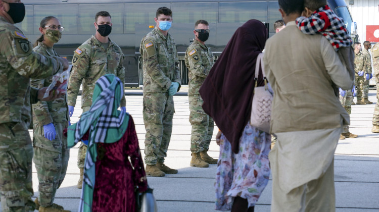 DHS: Nearly 7,000 Afghan Evacuees Temporarily Housed At Camp Atterbury