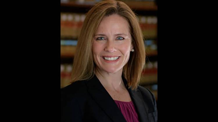 Amy Coney Barrett. - Provided by the University of Notre Dame