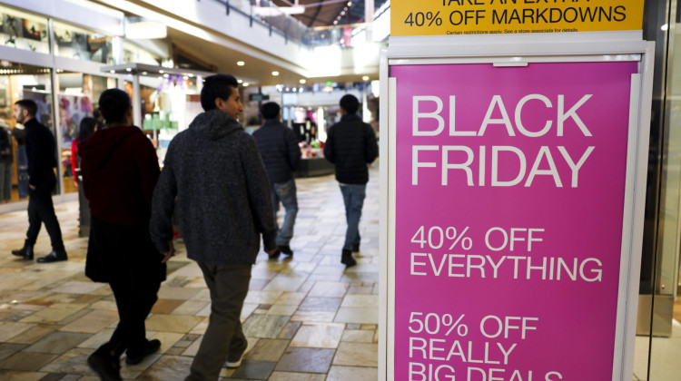 Retailers, worried that shoppers are cutting back their holiday spending this year, are hiring fewer seasonal workers. Shown is the Flatirons Crossing mall on Nov. 26, 2021 in Broomfield, Colorado.  - Photo by Michael Ciaglo/Getty Images
