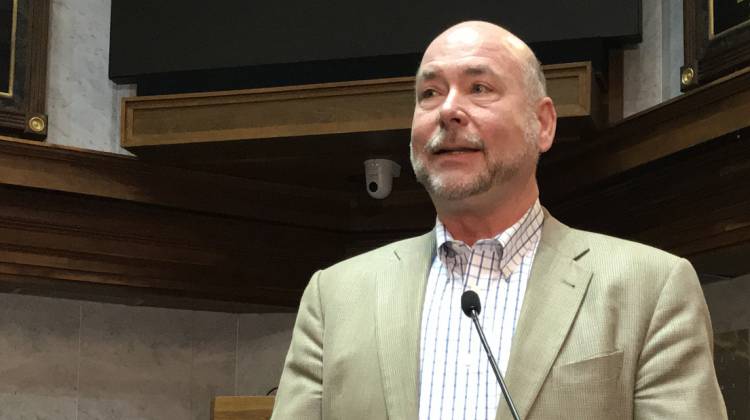 Speaker Brian Bosma (R-Indianapolis) says the substantive change to the bills is an adjustment to new Internal Revenue Services regulations. - Brandon Smith/IPB News