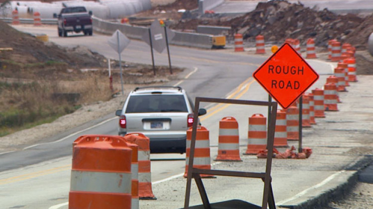 Legislation would allow the Indiana Department of Transportation to set up speed cameras in four work zones statewide. - WFIU/WTIU
