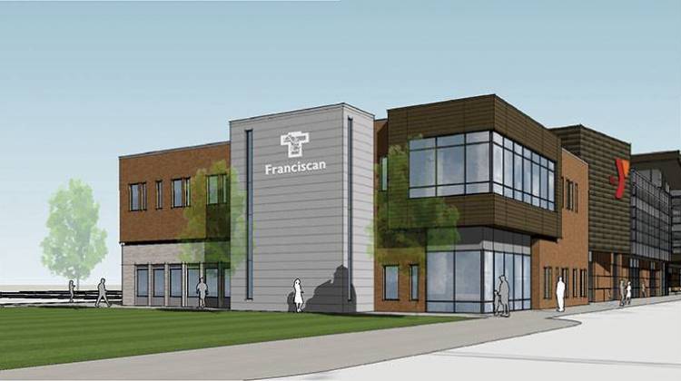 Franciscan St Francis will move into a building right next door to a new YMCA in the City Way development.