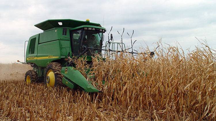 As harvest season approaches, officials are warning motorists to be aware of farm equipment on roadways. - Image courtesy of Idaho National Laboratory (INL) Bioenergy Program