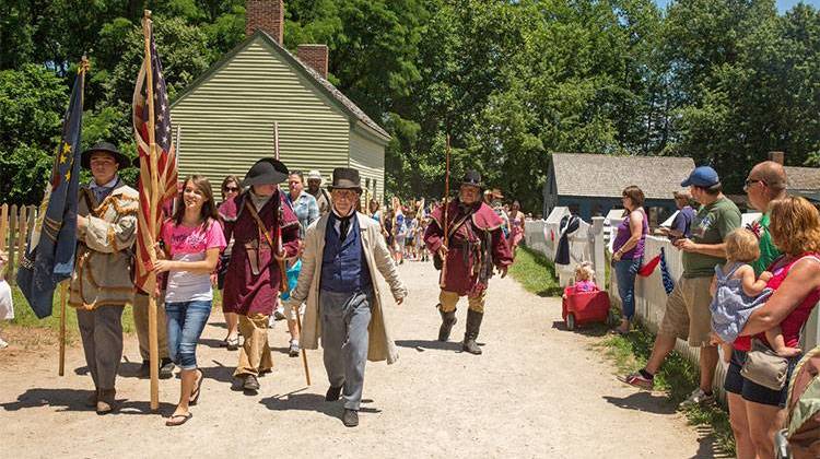 Activities during Conner Prairie's 2015 Glorious Fourth celebration.  - Courtesy Conner Prairie