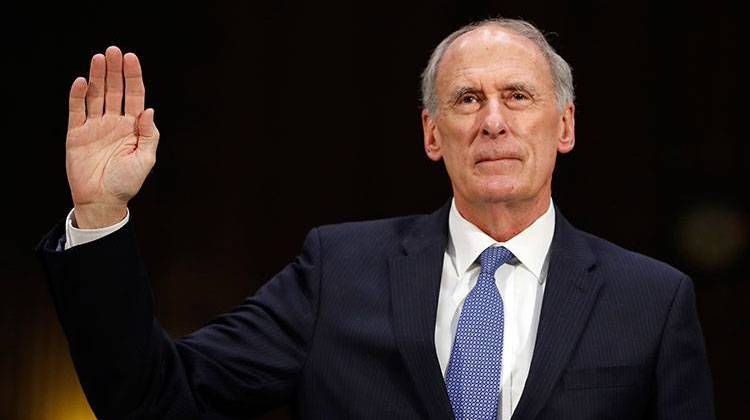 Director of National Intelligence-designate Dan Coats is sworn-in on Capitol Hill in Washington, Tuesday, Feb. 28, 2017, at his confirmation hearing before the Senate Intelligence Committee. - AP Photo/Alex Brandon