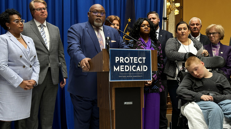 Rep. Greg Porter’s (D-Indianapolis) amendment to SB 256 would have delayed the proposed shift away from attendant care until July 1, 2025. The committee voted against the amendment.  - Abigail Ruhman/IPB News
