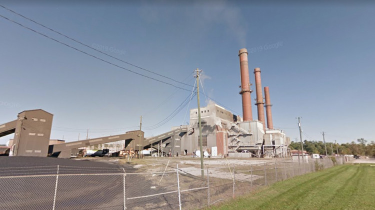Switching from coal to natural gas at Indianapolis Power & Light's Eagle Valley Generating Station helped Morgan County to lower its sulfur dioxide emissions.  - Courtesy of Google Maps.