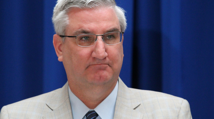 Gov. Eric Holcomb is ordering all Hoosiers to stay at home for the next two weeks unless they’re conducting “essential business.”  - Lauren Chapman/IPB News
