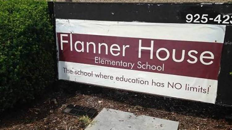 Flanner House Elementary School in Indianpolis closed for good on Sept. 11, 2014 after an investigation found teachers cheated on 2013 ISTEP+ tests. - FILE PHOTO: Sam Klemet/WFYI