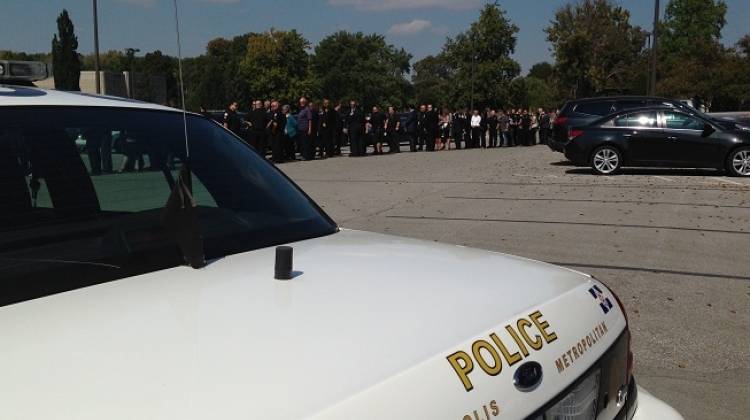 Indianapolis Gathers To Honor Officer Rod Bradway
