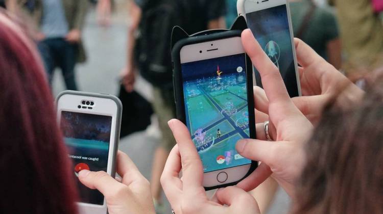 People play PokÃ©mon Go in New York City on July 25. The New York governor's ban on playing the game will apply to nearly 3,000 sex offenders currently on parole.