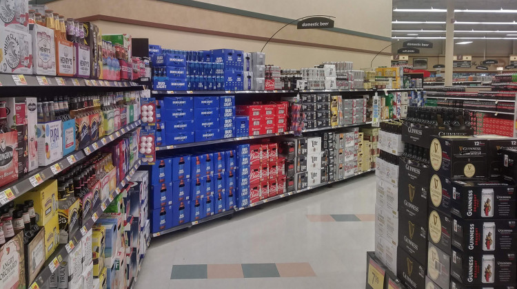Some considered provisions affect grocery stores: clerks would have to be at least 21 years old and go through training to ring up alcohol. And the stores would have to keep all their alcohol confined to one area.  - Lauren Chapman/IPB News