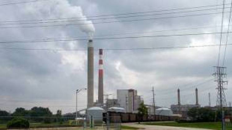 Indianapolis Power and Light has converted its Harding Street Station to natural gas, but unlined coal-ash pits remain. - WFYI News