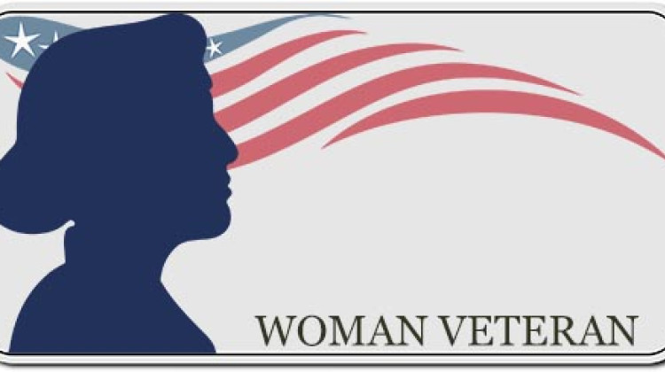 Efforts are underway to create an Indiana license plate for women veterans. - U.S Dept. of Veterans Affairs