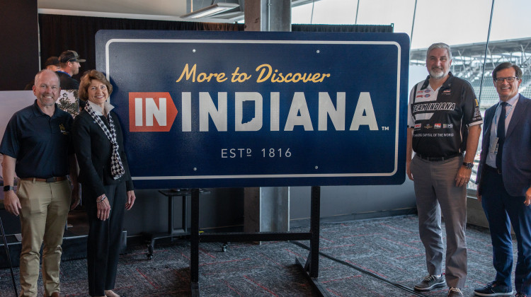 Indiana will post 76 new highway welcome signs on interstates and roads that enter the state. - Courtesy of the governor's office