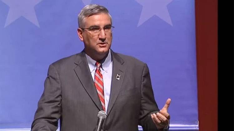 Lt. Gov. Eric Holcomb said Monday he would allow Syrian refugees to find a safe haven in Indiana. - Indiana Debate Commission
