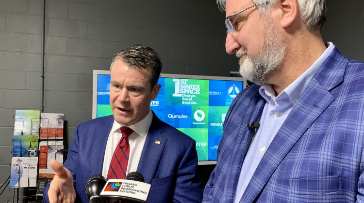 U.S. Senator Young, Governor Holcomb Tout Young's Technology Investment Bill