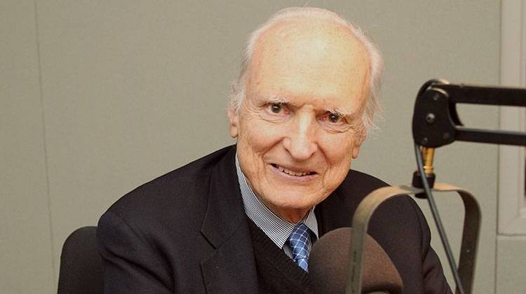 Former Indianapolis Mayor Bill Hudnut was interviewed on WFYI's No Limits in December. - Doug Jaggers